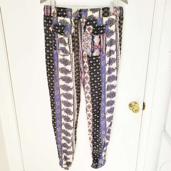 Rewash Multicolor Patterned Pants - Picture 4 of 6